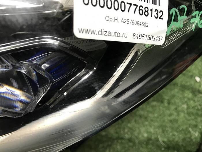 Фара левая Mercedes CLS c257 (17-21) Multibeam LED