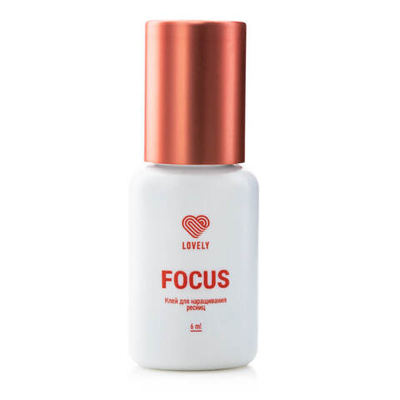 Клей чёрный Lovely "Focus", 6 мл