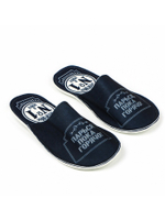 Набор для бани с принтом «Крутой мужик», 4 предмета: шапка, рукавица, тапочки, коврик, войлок, тёмный, «Банная забава»