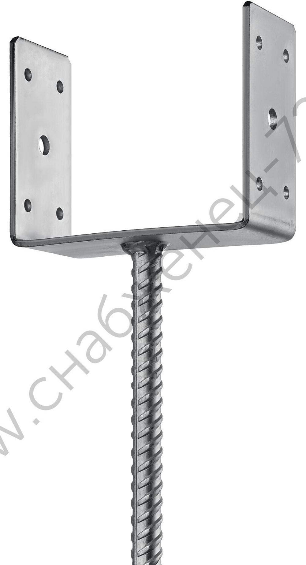 ЗУБР ОС-U 141 х 120 х 60 мм, U-образное основание столба (310286-140)