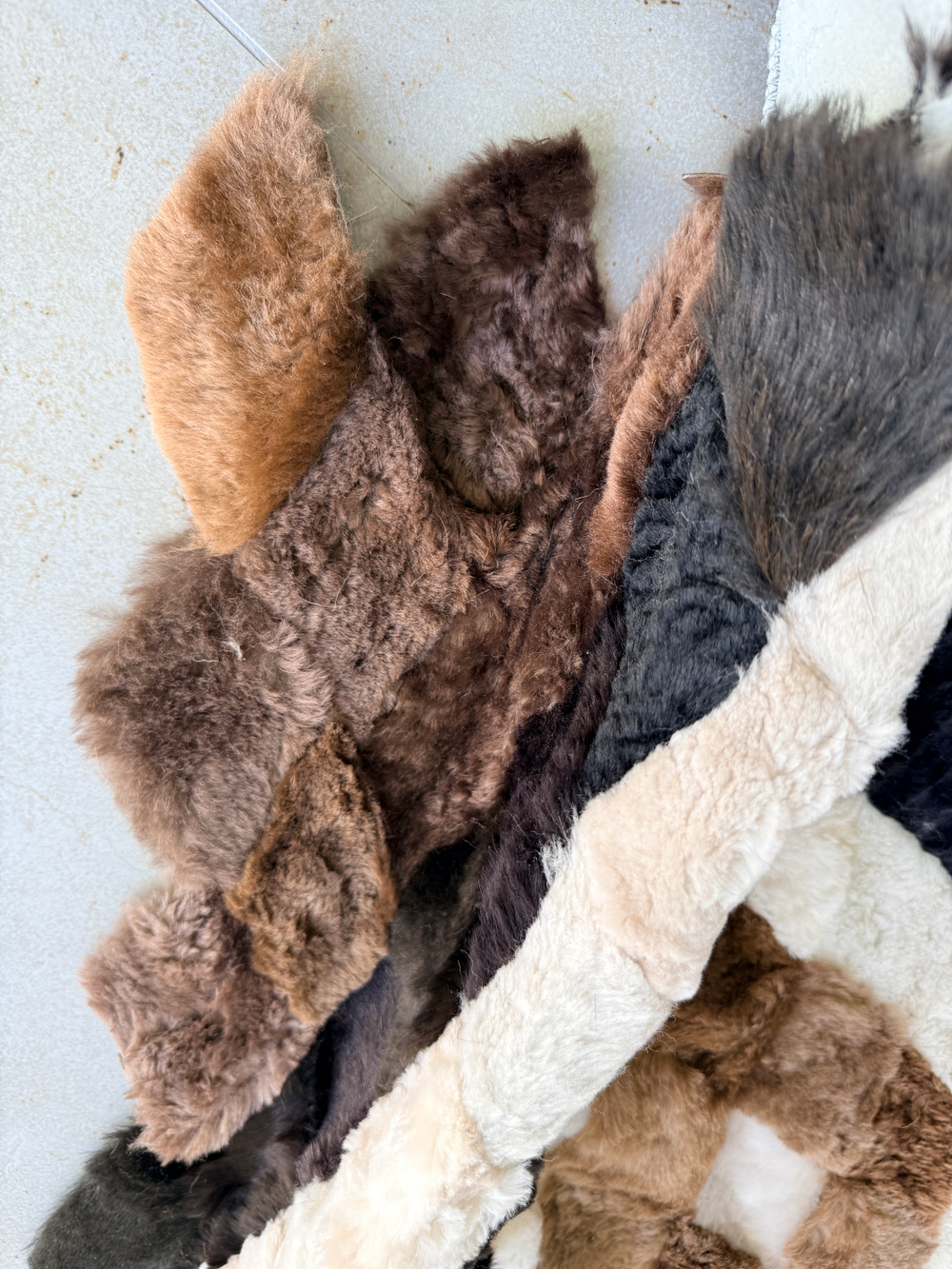 Меховой Коврик прикроватный накидка на кресло из овчины