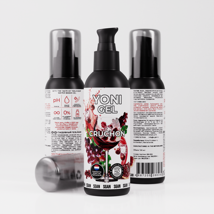 Лубрикант для орального секса SGAN YONI GEL со вкусом крюшона, 100 мл