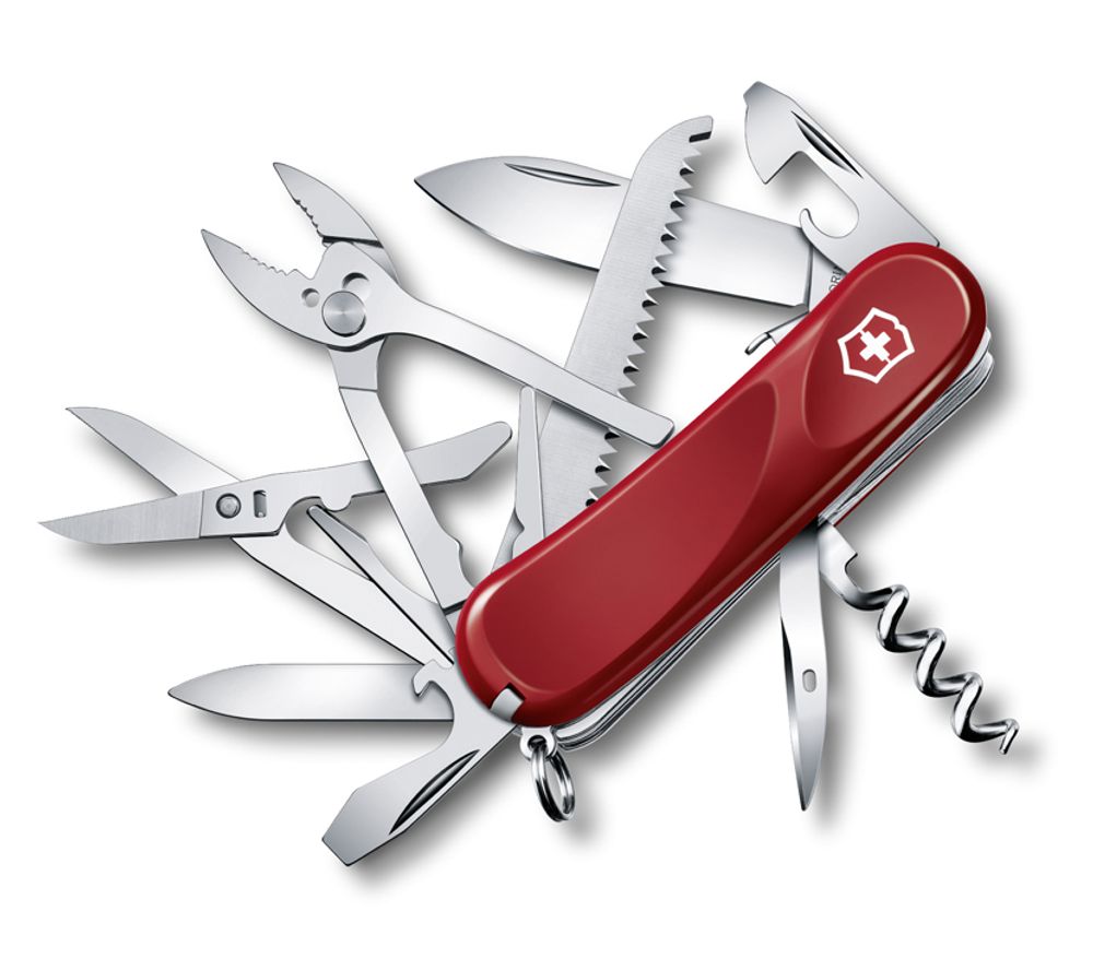 Нож Victorinox Evolution S52, 85 мм, 20 функций, красный