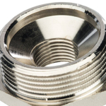 Футорка STOUT никелированная 1/2"x1 1/2" ВР/НР