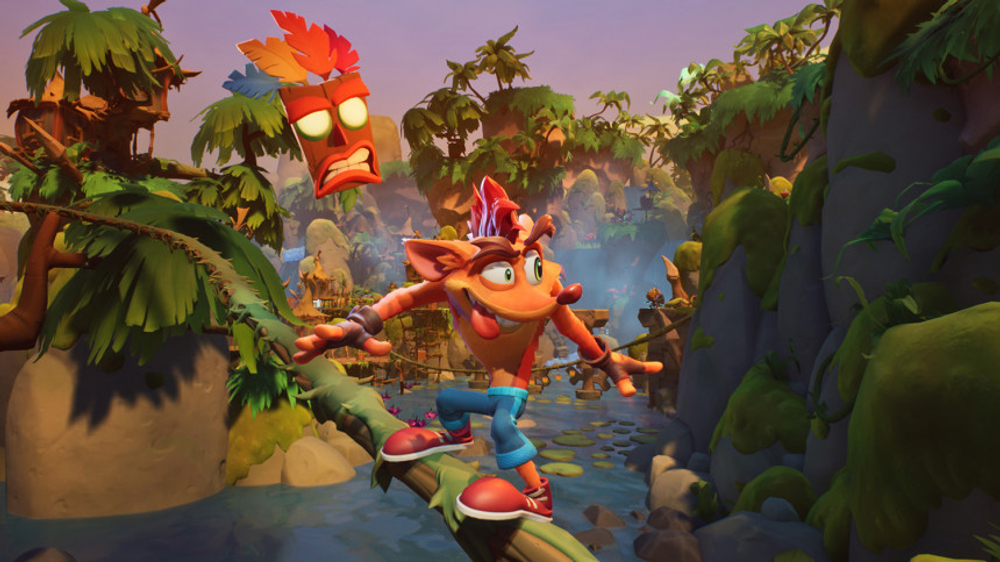 Crash Bandicoot 4: It's About Time (Это Вопрос Времени) (диск для Xbox One/Series X, интерфейс и субтитры на русском языке)