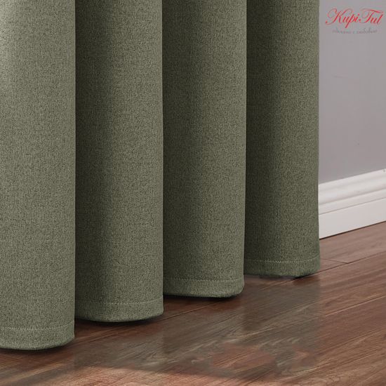 Nemon Blackout (серый) Шторы полный блэкаут 100% под лён