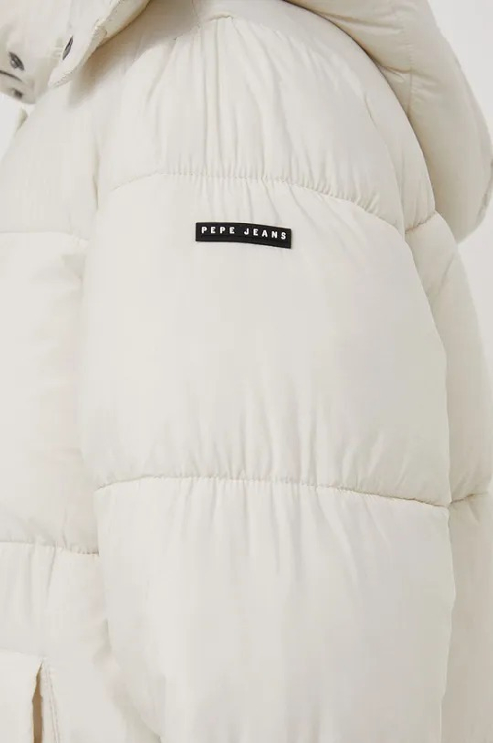 Куртка утепленная женская PEPE JEANS PUFFER JACKET WITH HOOD