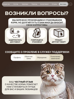 Корм сухой для взрослых стерилизованных кошек породы Шотландская вислоухая, полнорационный комплекс, с лососем, 2 кг, QUATTRO