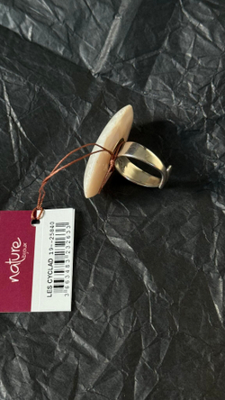 Кольцо Nature Bijoux, Les Cyclades, разъемное, с перламутром, NB25.2-19-25840 (белый)