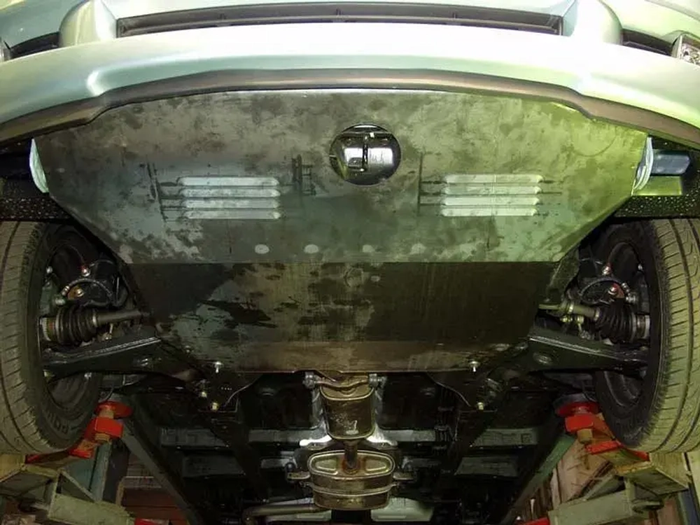 Защита картера и КПП Sheriff для Hyundai Matrix (FC) 2001-2010 арт.10.0431