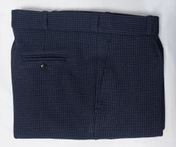 Брюки мужские классические зимние клетка серая 52