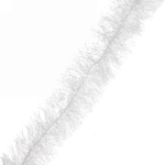 Мишура 2м 8см «Белый снег» белый