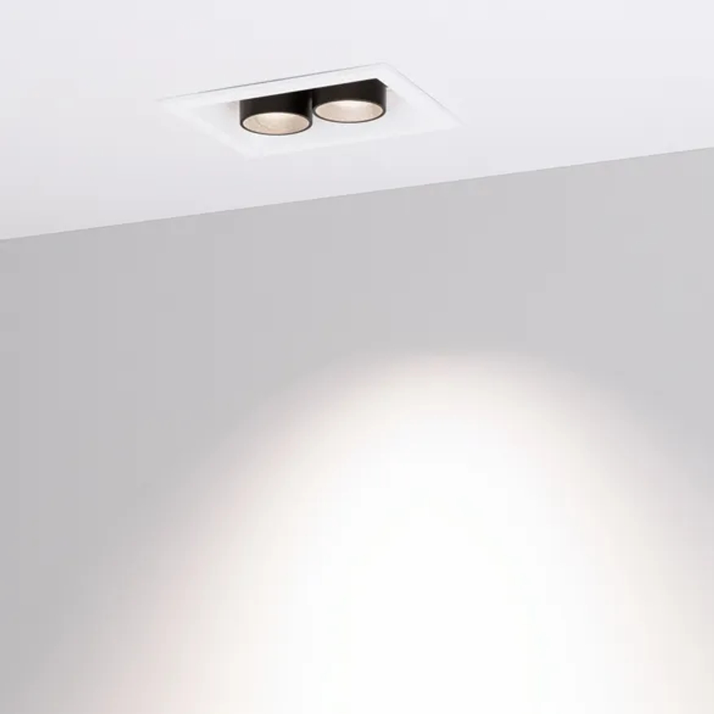 Светильник MS-ORIENT-BUILT-TURN-TC-S67x90-5W Warm3000 (BK-BK, 30 deg, 230V) (Arlight, IP20 Металл, 5 лет) 034876