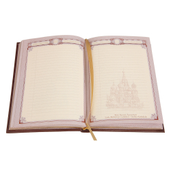 Ежедневник А5 «ОМОН-2» с накладкой из стали