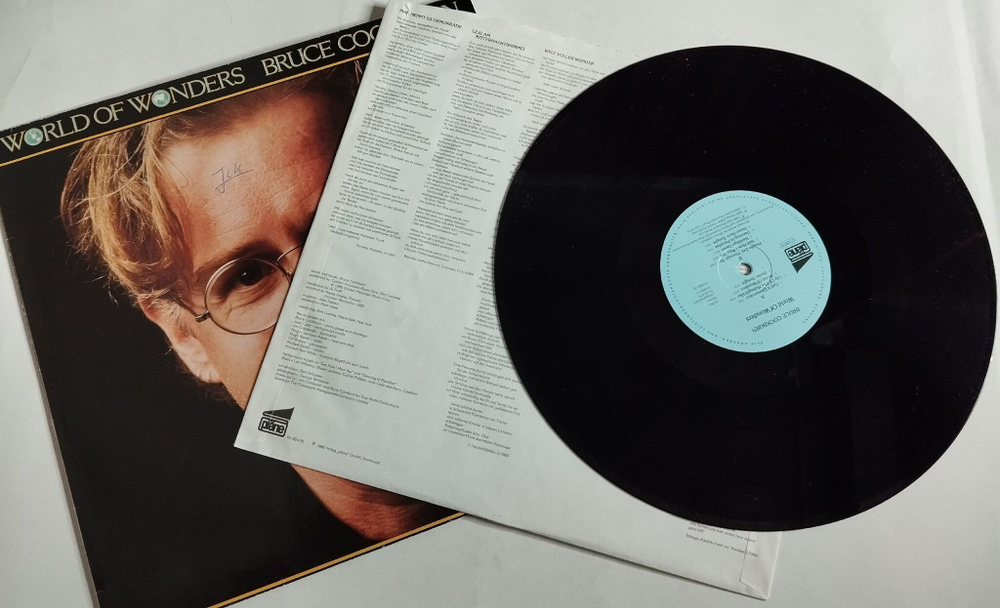 Винтажная виниловая пластинка LP Bruce Cockburn World Of Wonders (Germany 1986)