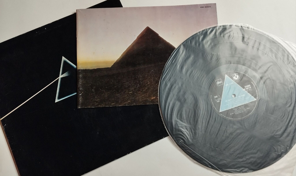 Винтажная виниловая пластинка LP Pink Floyd The Dark Side Of The Moon (Japan 1973) (No Obi)
