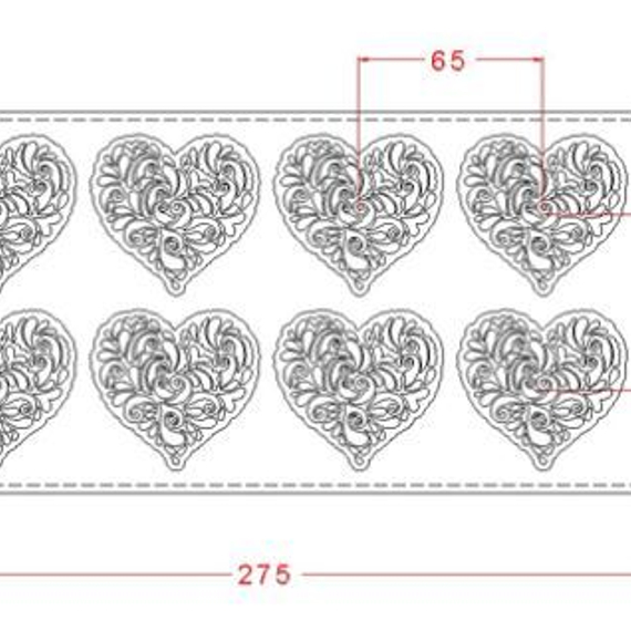 797 | Форма для шоколадных изделий (275*135 мм)