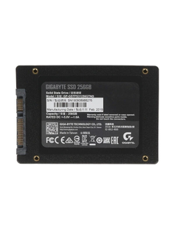 Gigabyte SSD 256GB GP-GSTFS31256GTND {SATA3.0}