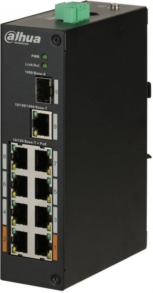Коммутатор Dahua DH-PFS3110-8ET-96