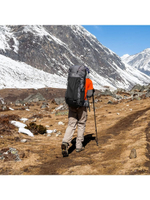 Рюкзак Naturehike Rock Series NH19BP095 60-65 л с рамой, dyneema, черный, 6927595761649