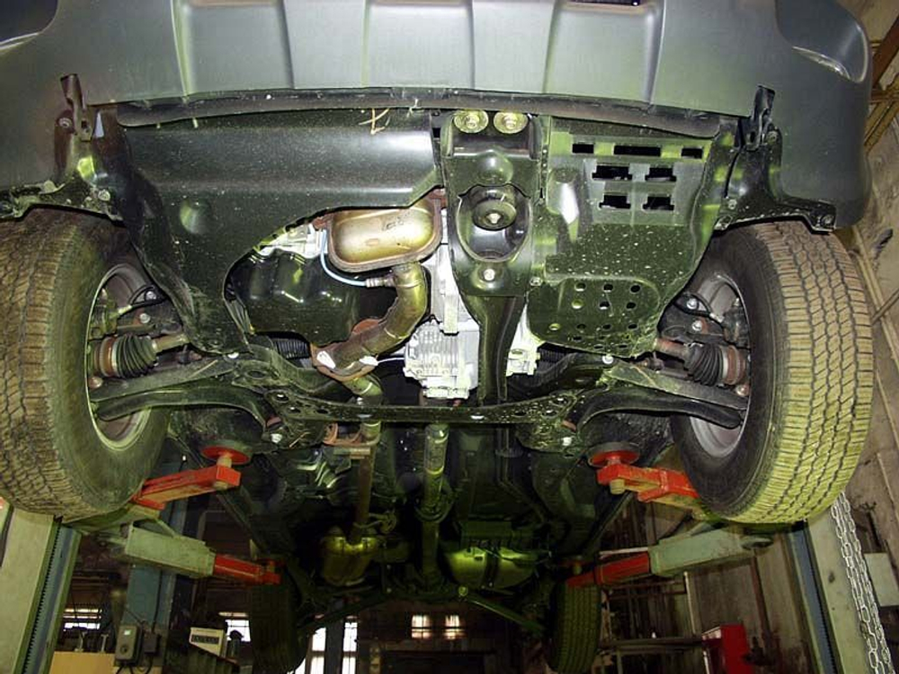 Защита картера и КПП Sheriff для Ford Maverick II 2000-2004 арт.08.0385