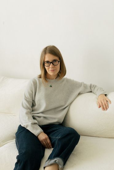 Джемпер Л.Т., 100% шерсть ягнёнка, цвет серебро.