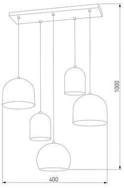 Подвесной светильник TK Lighting Tempre 6504 Tempre