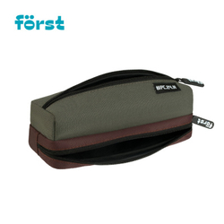 Пенал-косметичка 2 отделения, 200*65*65 Först "Green"