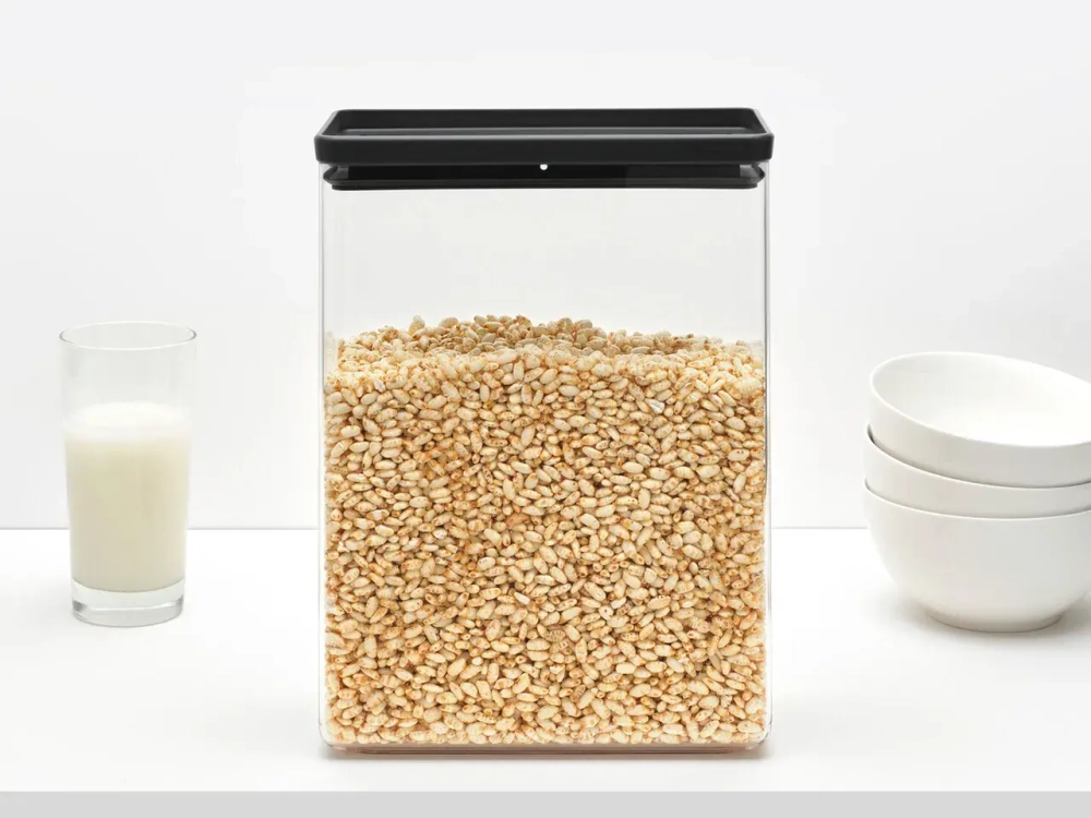 Brabantia Контейнер Tasty 22x11.2x29.6cm 5.4l темно-серый