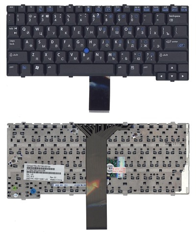 Клавиатура для ноутбука HP Compaq NC4000 NC4010 черная