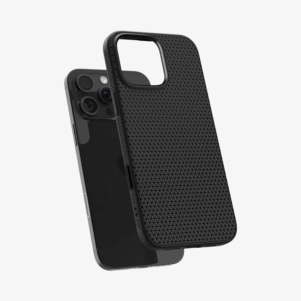 Чехол Spigen Liquid Air T Magsafe для iPhone 16 Pro Max черный матовый