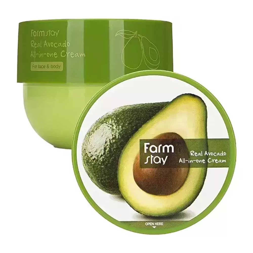 Универсальный крем для лица и тела с авокадо FarmStay Real Avocado All-In-One Cream