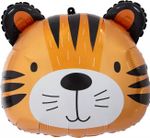 Шар (23''/58 см) Фигура, Голова, Маленький Тигр, 1 шт.