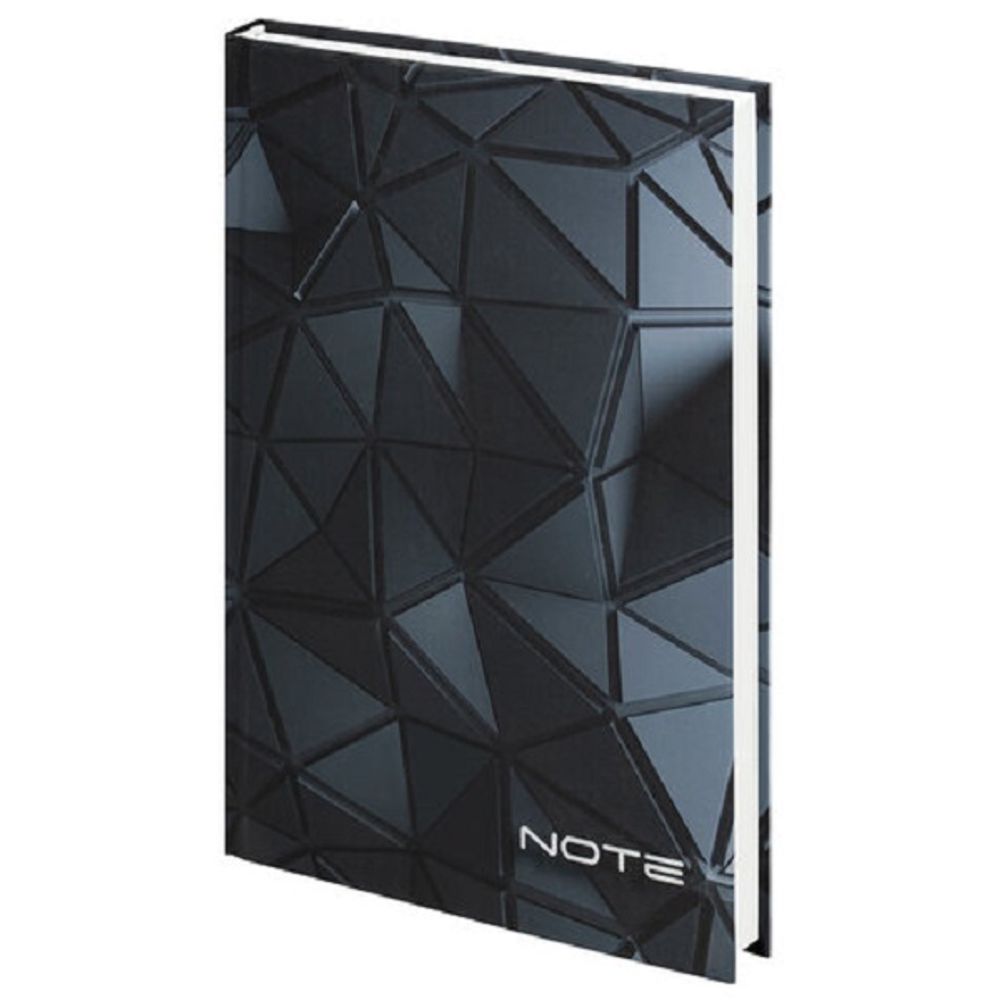 Ежедневник недатированный Staff А5 128 л. обложка твёрдая 3D Triangles