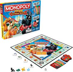 Monopoly Настольная игра Монополия Джуниор с картами