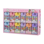 Клейкая лента (скотч) декоративная Basir, цветная, с рисунком кошек и лапок, 9 лент+диспенсер