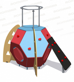 Игровой модуль Romana 115.15.00 для уличных спортивных площадок