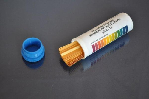 Бумага универсальная (индикаторная) рН 0-12