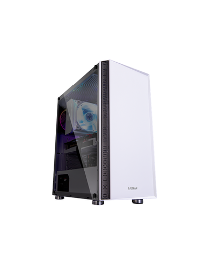 ZALMAN R2, ATX, WHITE, WINDOW, 2x3.5", 2x2.5", 2xUSB2.0, 1xUSB3.0, RGB FAN CONTROLLER, REAR 1x120mm RGB