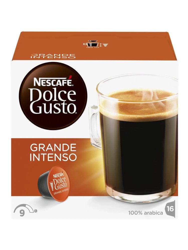 Кофе в капсулах Nescafe Dolce Gusto Grande Intenso 16 шт x 3 уп