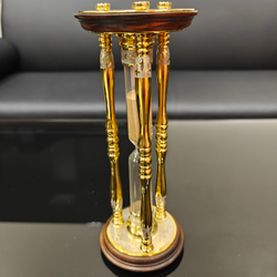 Песочные часы "Эксклюзивные" (Златоуст) 20 мин. в футляре