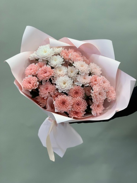 Букет цветов Персиковый микс