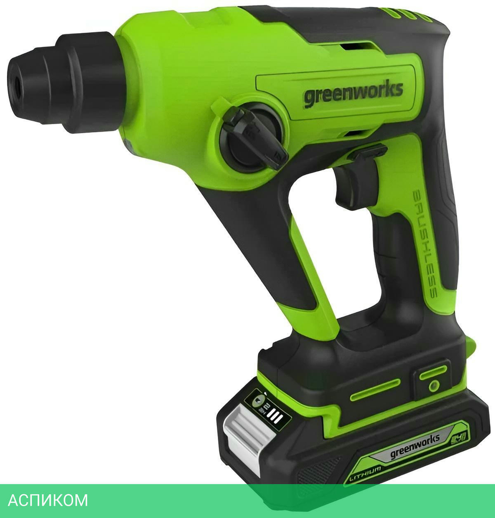Перфоратор Greenworks GD24SDS1 (3803107UA)