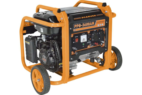 Генератор Carver PPG- 3600АM бензин