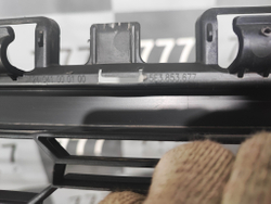 Решетка переднего бампера Skoda Octavia 4 (A8) 19-нв Б/У Оригинал 5e3853677