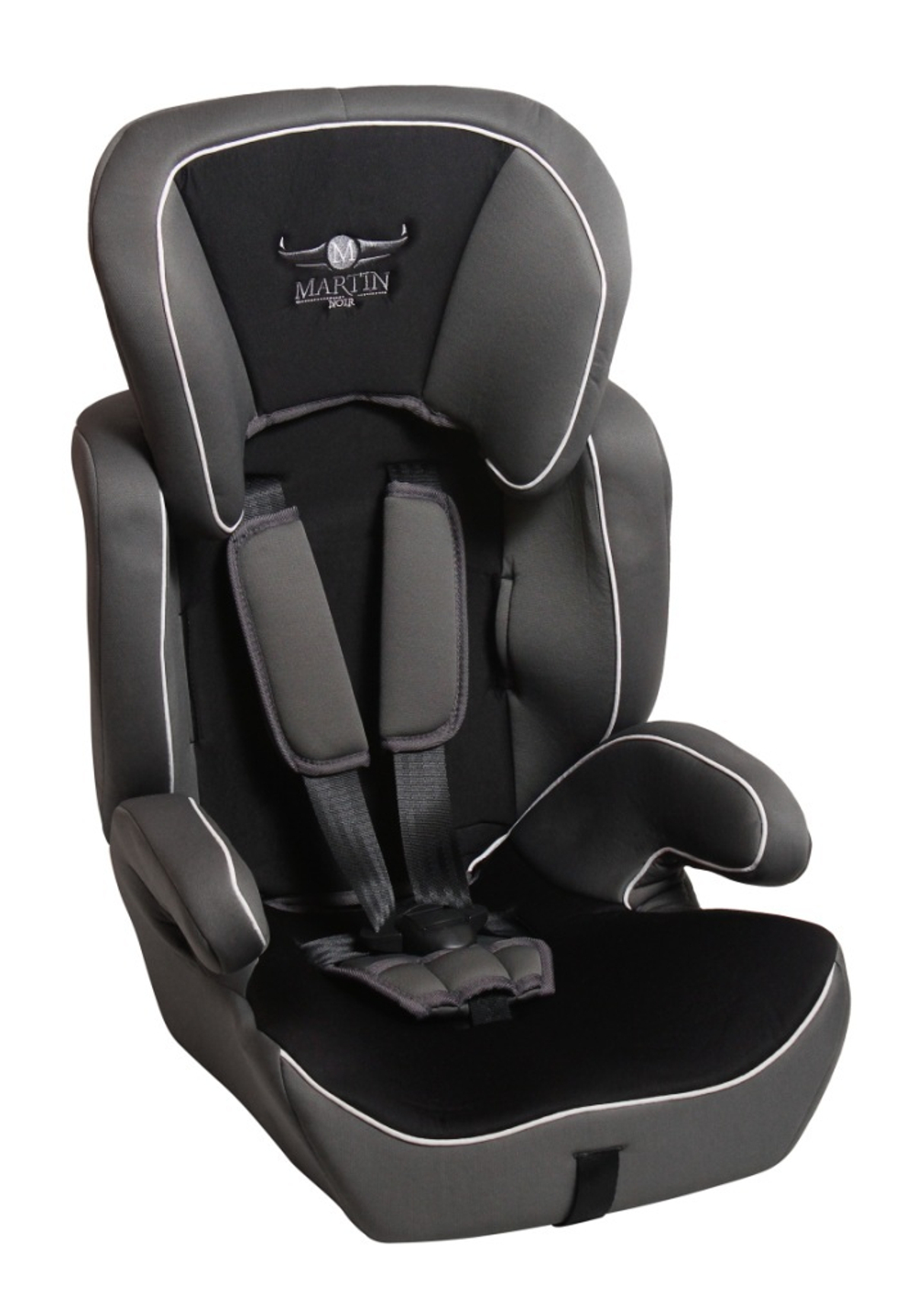 Кресло детское Jet Grey (grey/black) 9-36кг MartinNoir