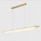 Подвесной светодиодный светильник Crystal Lux Tunnel SP40 Led Brass