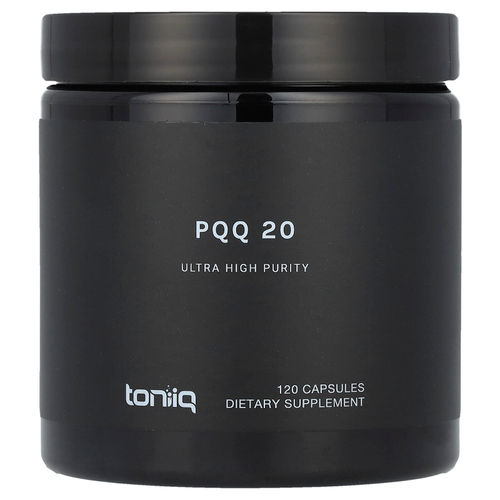 Toniiq, PQQ 20, 120 капсул (20 мг на капсулу)