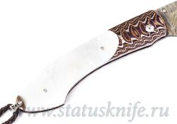 Нож William Henry Mokume & Pearlфотография - 5