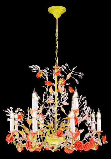 1123/8+4 PINK+GOLD (1) Люстра Veneto Luce